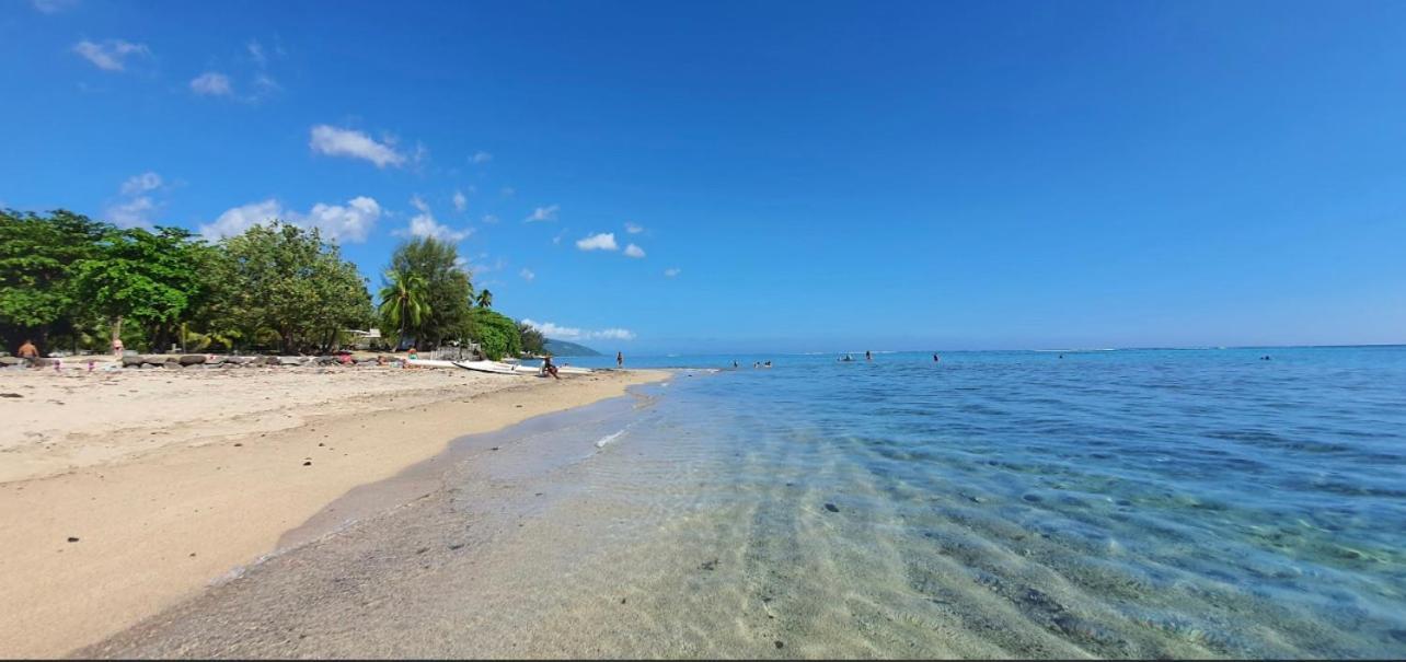 Tuatahi Beach Lodge Punaauia  Dış mekan fotoğraf